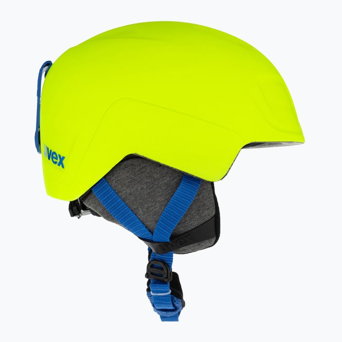 Dětská lyžařská helma UVEX Manic Pro neon yellow 4