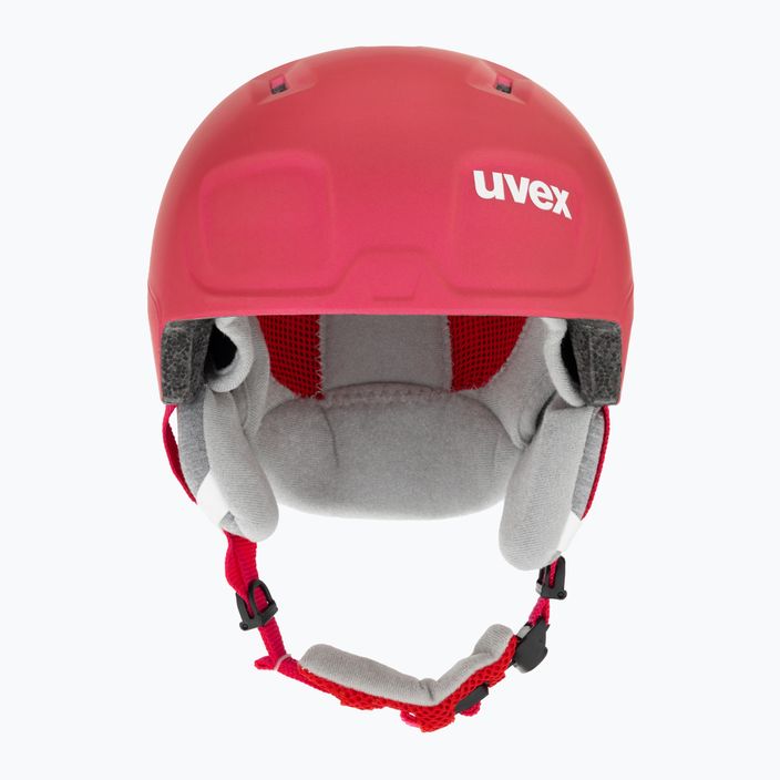 Dětská lyžařská helma UVEX Manic Pro pink matt 2