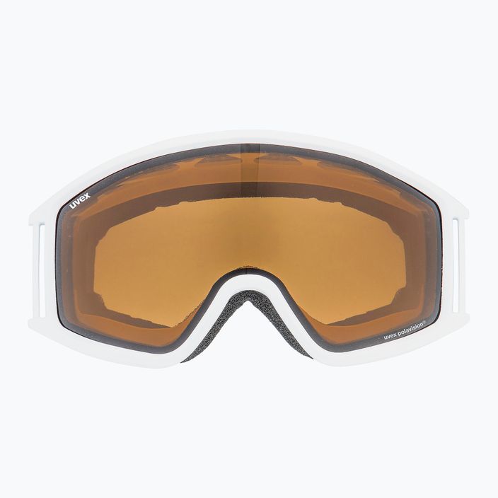Lyžařské brýle UVEX G.gl 3000 P bílé 55/1/334/10 7