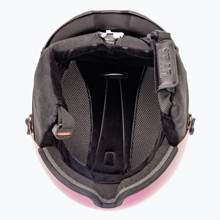 Lyžařská helma UVEX Hlmt 600 vario černá 56/6/238/20 5