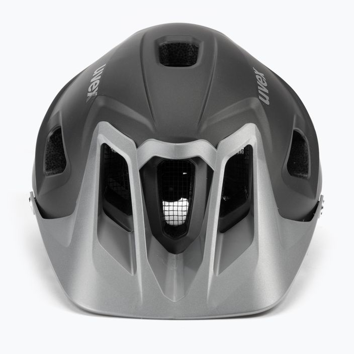 Pánská cyklistická helma UVEX Quatro Integrale šedá 410970 08 2