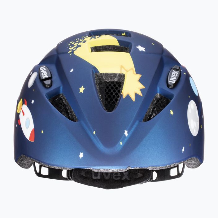 Dětská cyklistická helma UVEX Kid 2 CC dark blue rocket matt 2