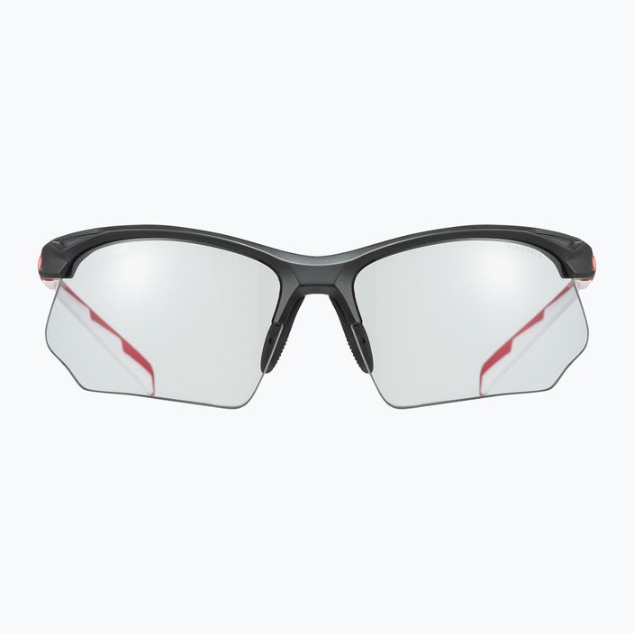 Cyklistické brýle UVEX Sportstyle 802 V black red white/variomatic smoke 53/0/872/2301 6