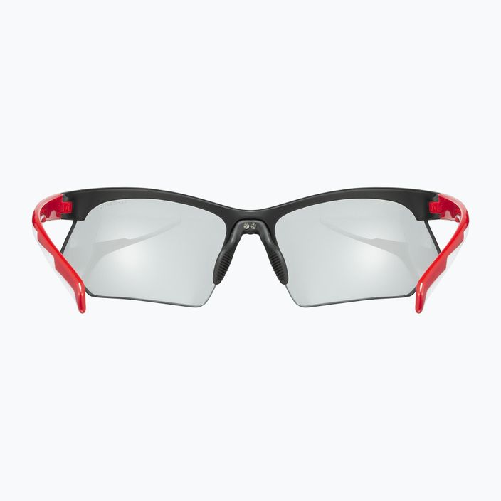 Cyklistické brýle UVEX Sportstyle 802 V black red white/variomatic smoke 53/0/872/2301 9