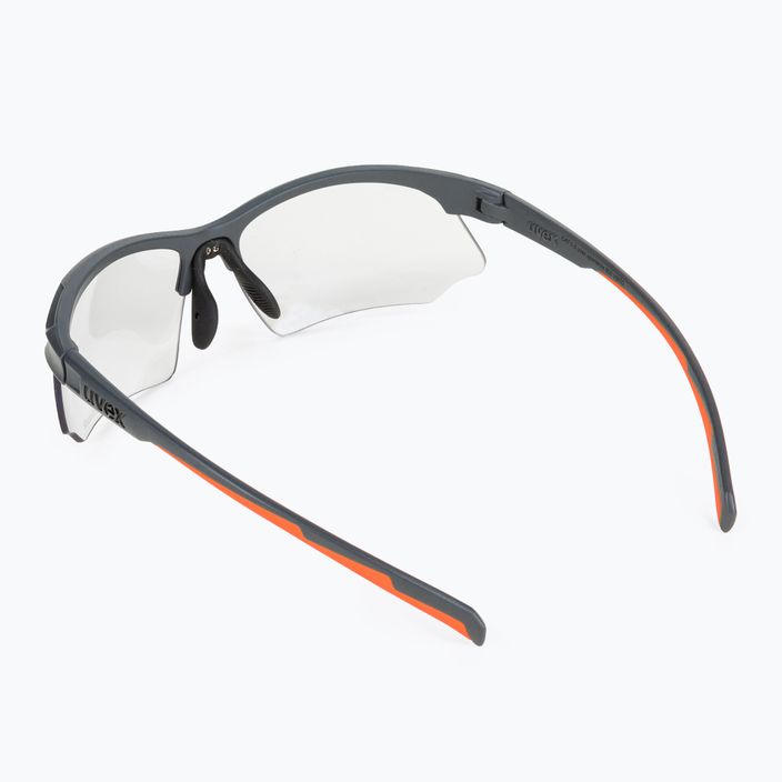 Cyklistické brýle UVEX Sportstyle 802 V šedé S5308725501 2