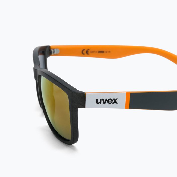 Sluneční brýle UVEX Lgl 39 šedo-oranžové S5320125616 4