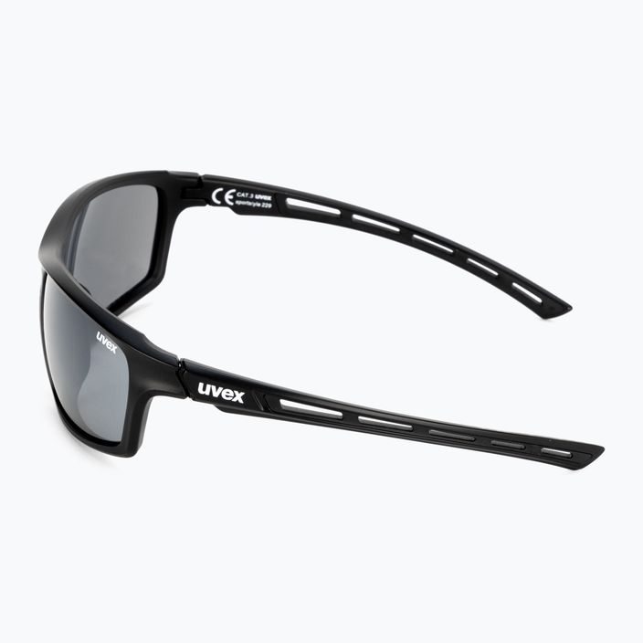 Sluneční brýle UVEX Sportstyle 229 black mat/litemirror silver 53/2/068/2216 3