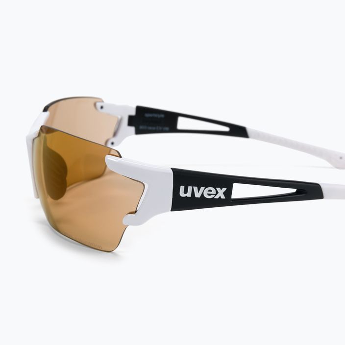 Cyklistické brýle UVEX Sportstyle 803 race CV V bílé S5320418206 4