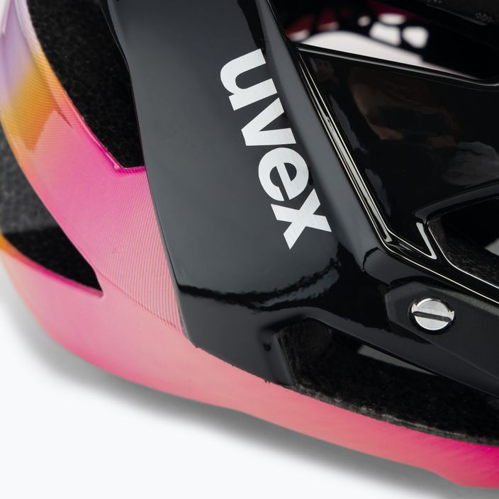 Cyklistická helma UVEX Quatro černá 41/0/775/29 7