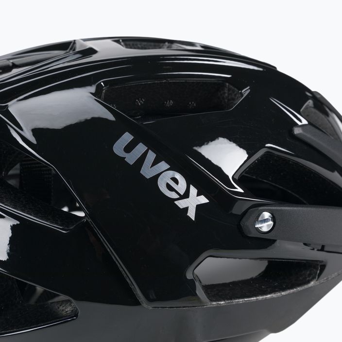 Pánská cyklistická helma UVEX Quatro černá 41/0/775/30 6