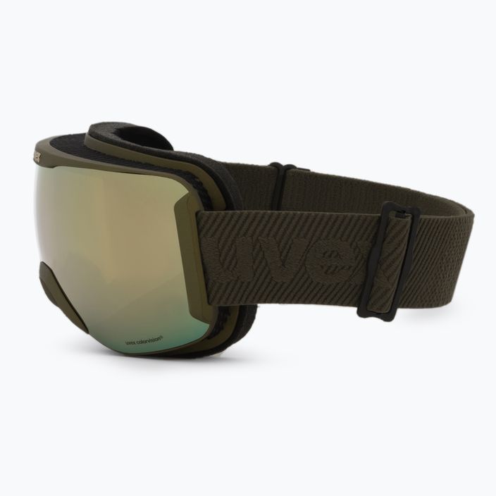 Lyžařské brýle UVEX Downhill 2100 CV zelené 55/0/392/80 4