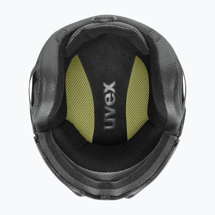 Lyžařská helma UVEX Instinct Visor zelená 56/6/260/3005 14