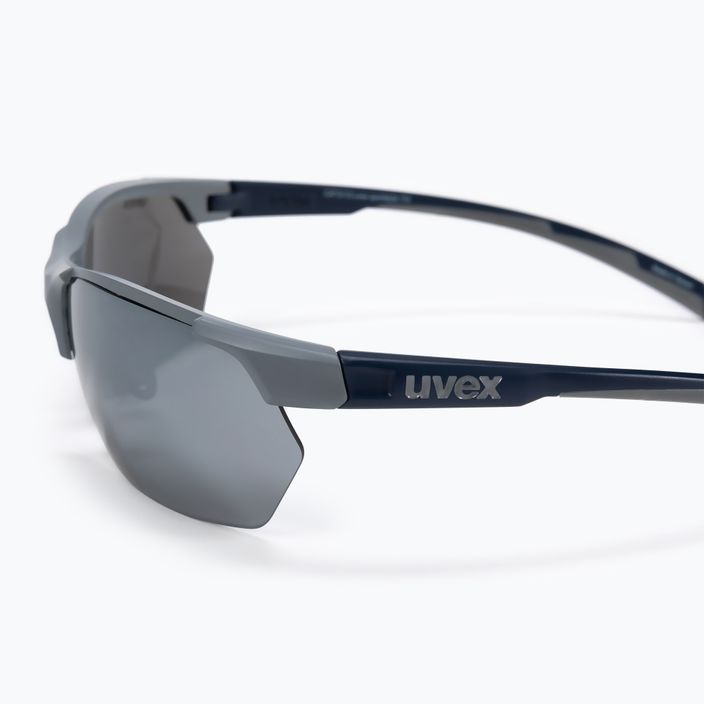Sluneční brýle UVEX Sportstyle 114 šedo-tmavě modré S5309395416 4
