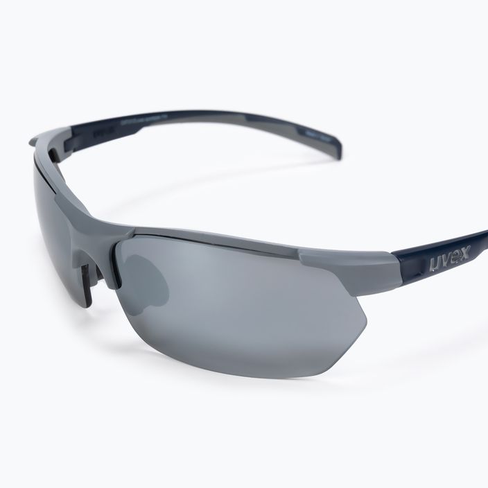 Sluneční brýle UVEX Sportstyle 114 šedo-tmavě modré S5309395416 5
