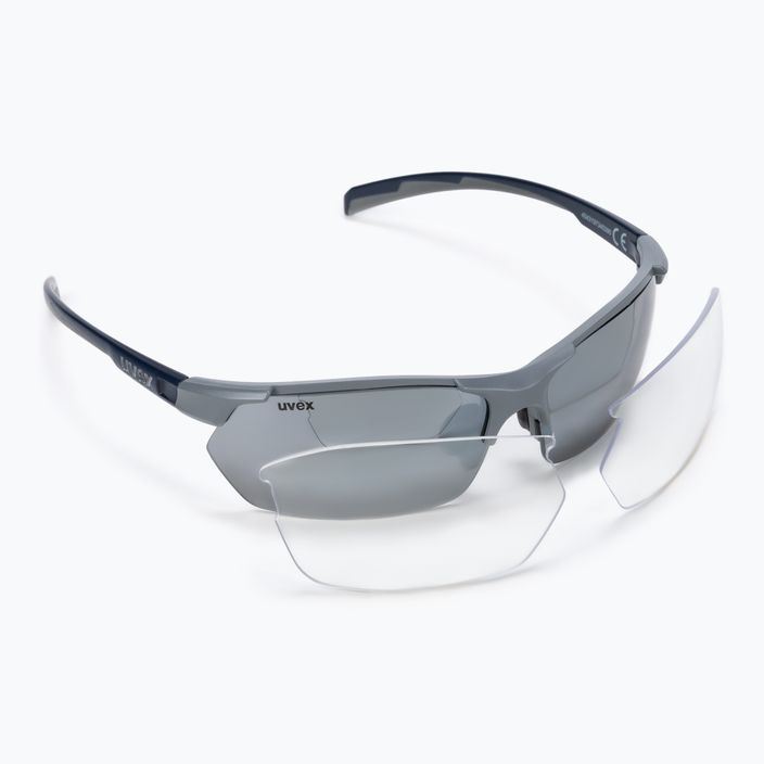 Sluneční brýle UVEX Sportstyle 114 šedo-tmavě modré S5309395416 7
