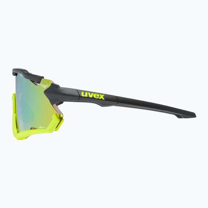 Cyklistické brýle UVEX Sportstyle 228 black yellow mat/mirror yellow 53/2/067/2616 9