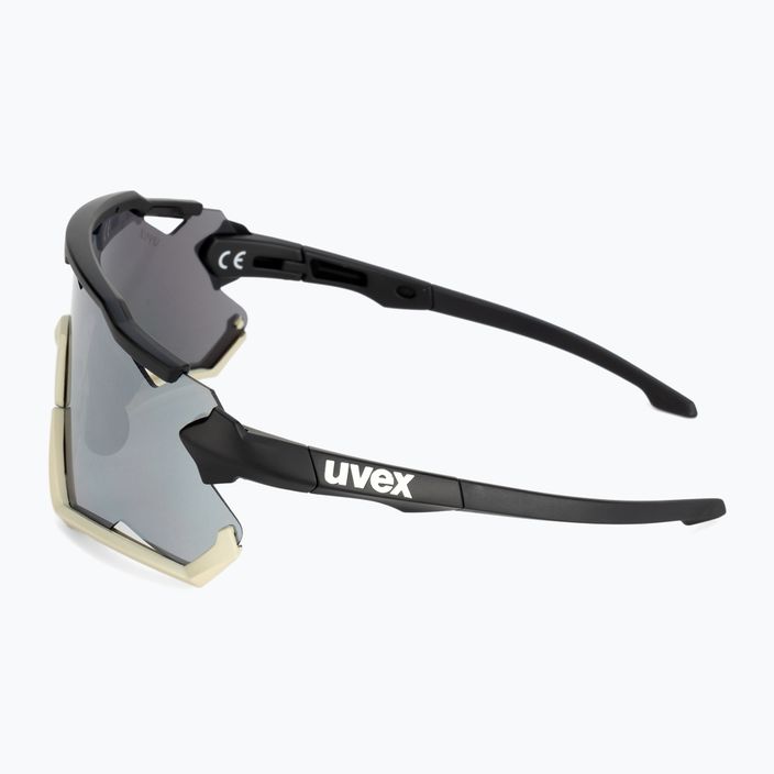 Cyklistické brýle UVEX Sportstyle 228 black sand mat/mirror silver 53/2/067/2816 4