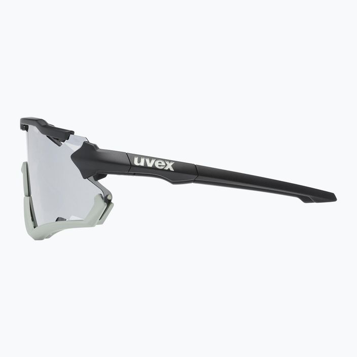 Cyklistické brýle UVEX Sportstyle 228 black sand mat/mirror silver 53/2/067/2816 9