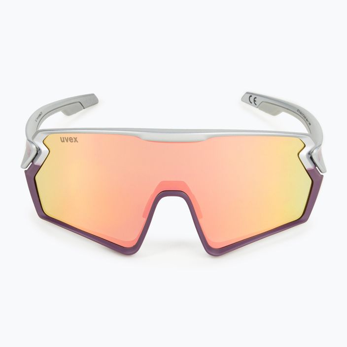 Cyklistické brýle UVEX Sportstyle 231 stříbrno-fialové S5320655316 3