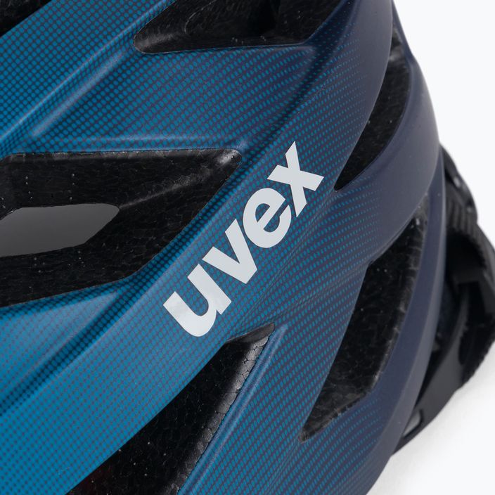 Cyklistická přilba UVEX I-vo CC černá/modrá S4104233315 7