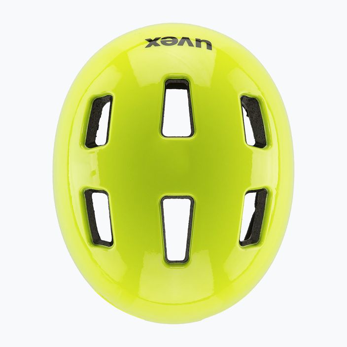 Dětská cyklistická helma UVEX HLMT 4 neon yellow 4