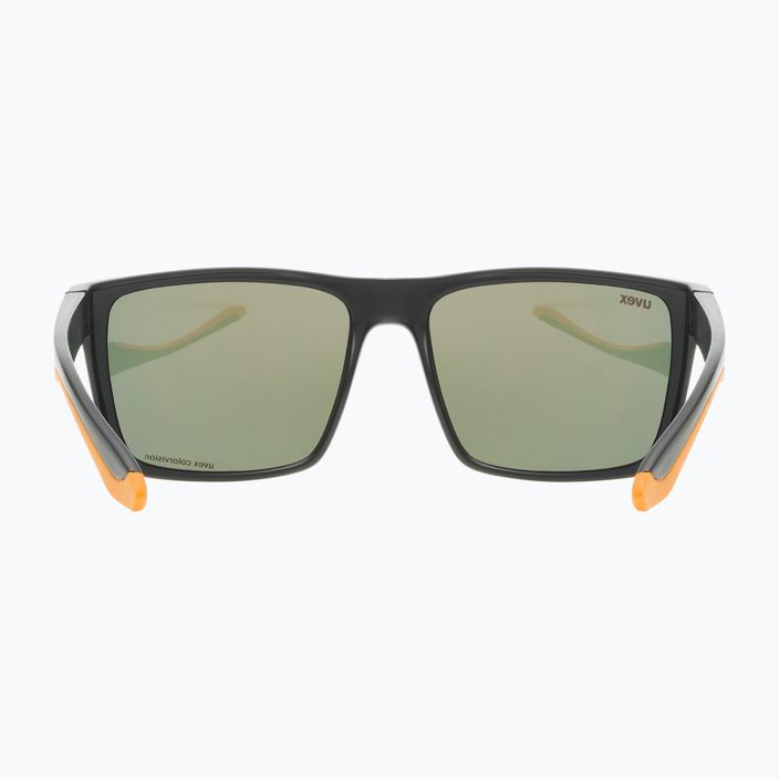Sluneční brýle Uvex Lgl 50 CV black mat/mirror champagne 53/3/008/2297 9