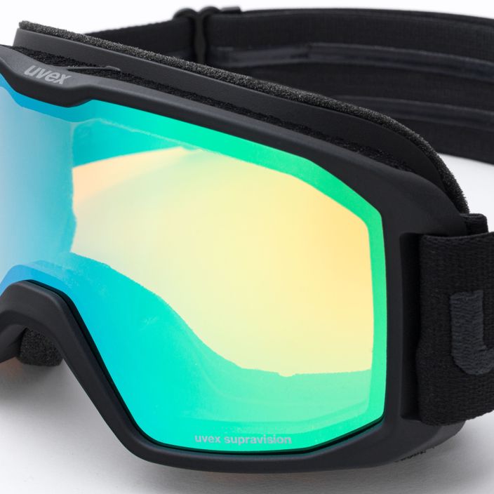 UVEX Elemnt FM lyžařské brýle černé 55/0/640/2030 5