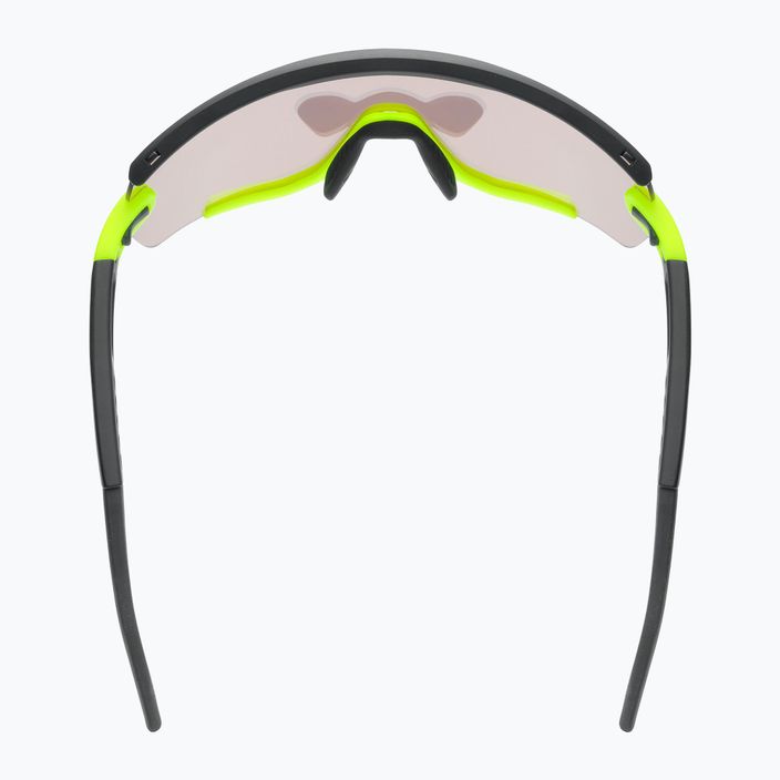UVEX Sportstyle 236 Set černožlutý mat/zrcadlově žluté sluneční brýle 4