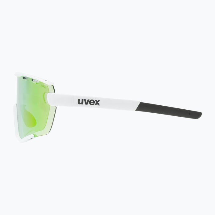 Sluneční brýle UVEX Sportstyle 236 Set white matt/mirror green/clear 4