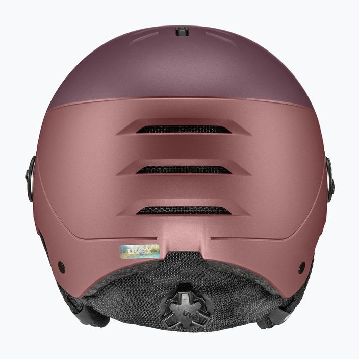 Lyžařská helma UVEX Wanted Visor purple 56/6/262/7005 9