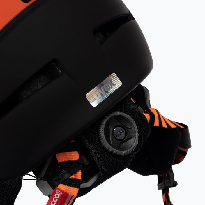 Lyžařská helma UVEX P.8000 Tour červená 56/6/204/8505 7