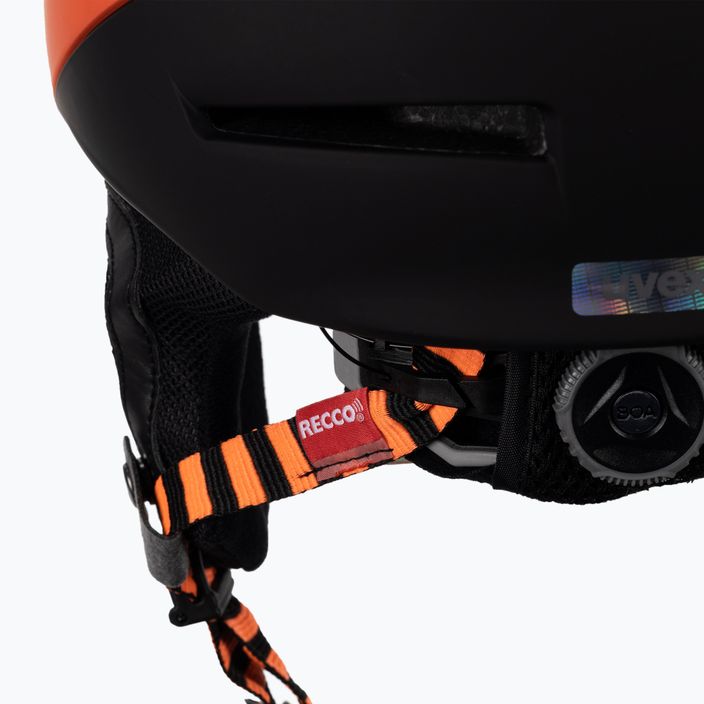 Lyžařská helma UVEX P.8000 Tour červená 56/6/204/8505 9