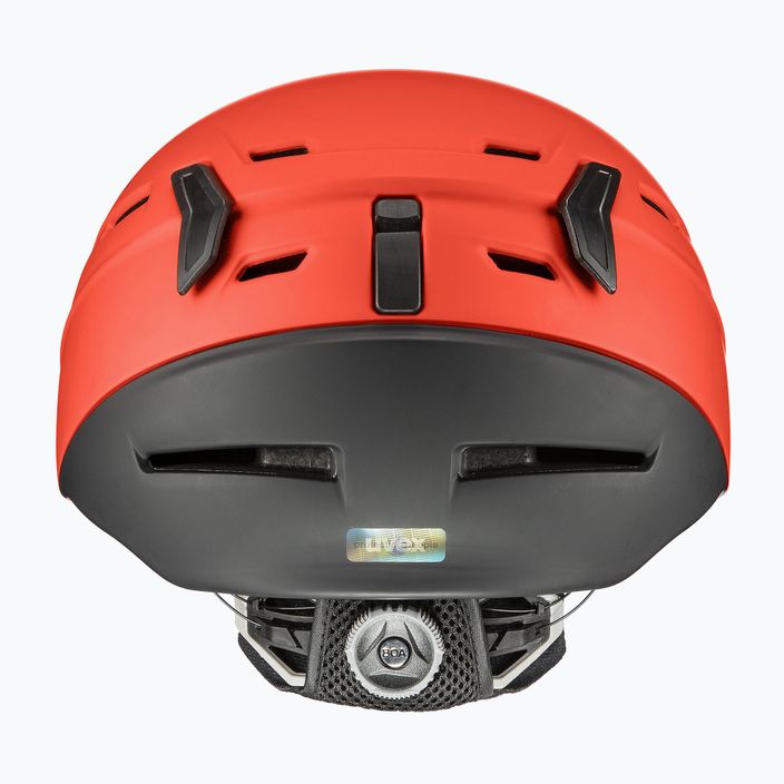 Lyžařská helma UVEX P.8000 Tour červená 56/6/204/8505 12