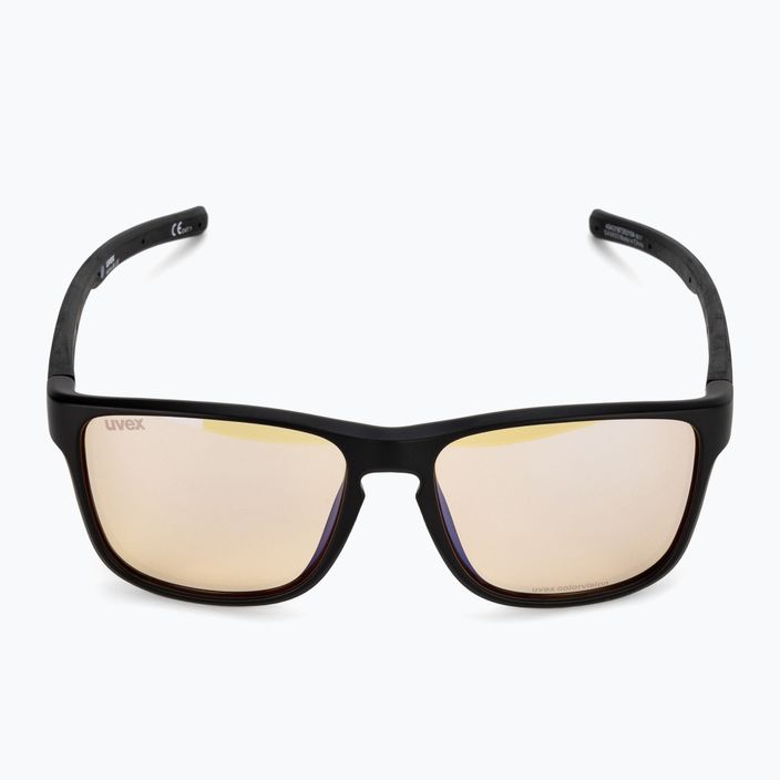 Sluneční brýle UVEX Retina Blue CV black mat/yellow 53/3/020/2201 3