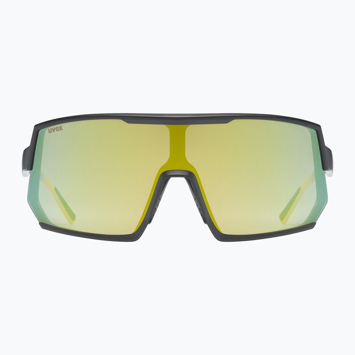 Cyklistické brýle UVEX Sportstyle 235 sunbee black mat/mirror yellow 53/3/003/2616 2
