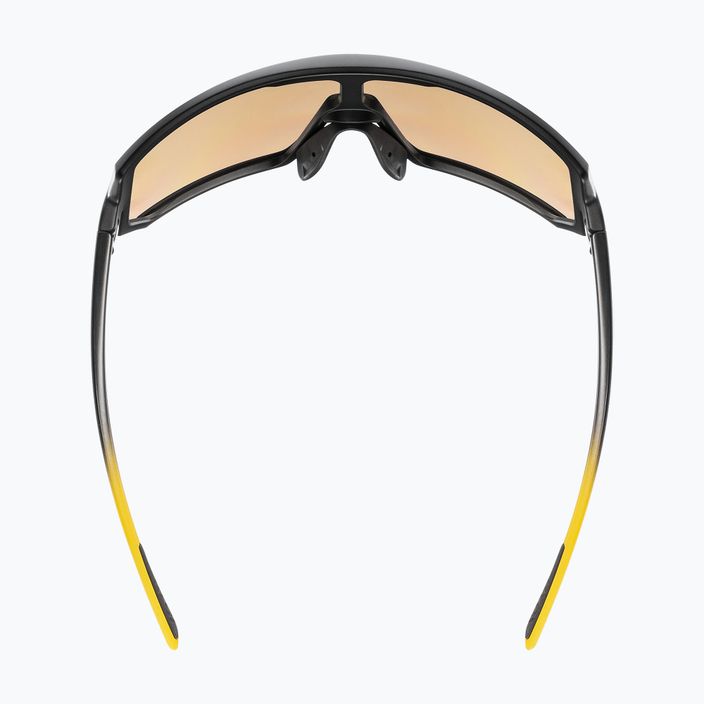 Cyklistické brýle UVEX Sportstyle 235 sunbee black mat/mirror yellow 53/3/003/2616 4