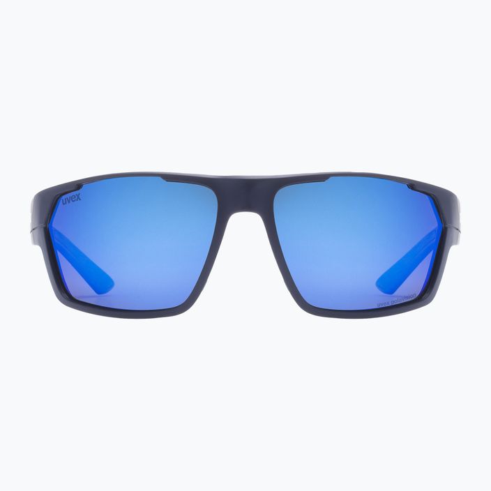 Cyklistické brýle UVEX Sportstyle 233 P deep space mat/mirror blue 53/2/097/4440 2