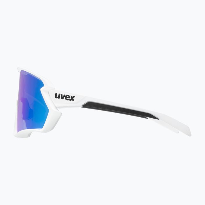 Cyklistické brýle UVEX Sportstyle 231 2.0 white mat/mirror blue 53/3/026/8806 7