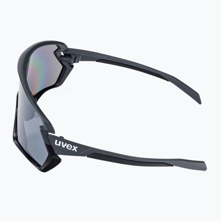 Cyklistické brýle UVEX Sportstyle 231 2.0 šedočerný mat/zrcadlově stříbrné 53/3/026/2506 4