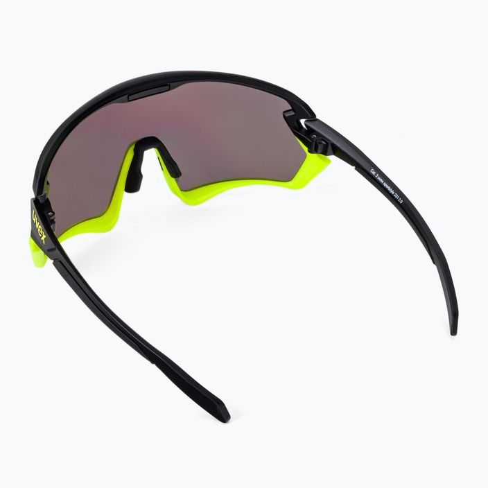 Cyklistické brýle UVEX Sportstyle 231 2.0 black yellow mat/mirror yellow 53/3/026/2616 2
