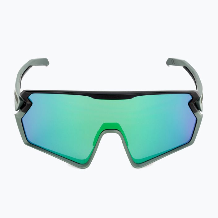 Cyklistické brýle UVEX Sportstyle 231 2.0 moss green black mat/mirror green 53/3/026/7216 3