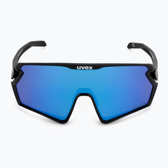 Cyklistické brýle UVEX Sportstyle 231 2.0 P black mat/mirror blue 53/3/029/2240 3