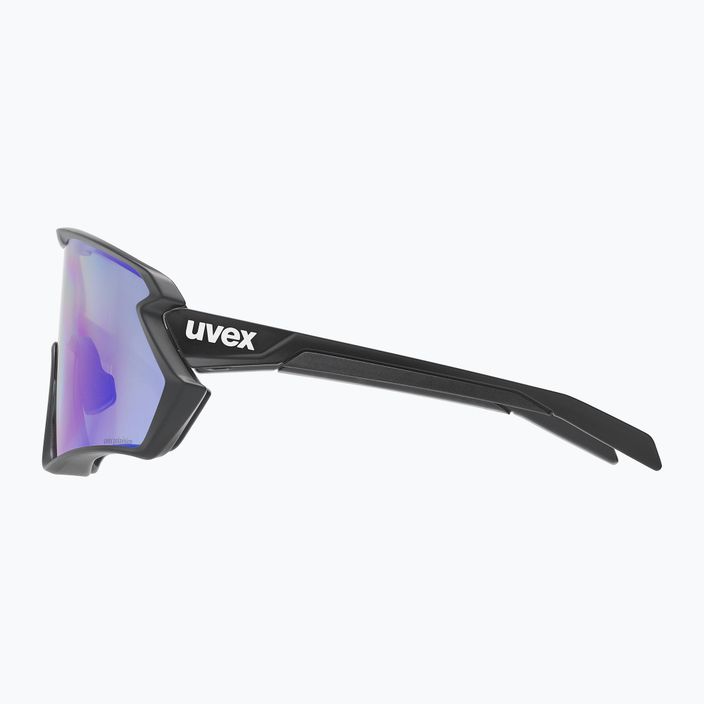 Cyklistické brýle UVEX Sportstyle 231 2.0 P black mat/mirror blue 53/3/029/2240 7