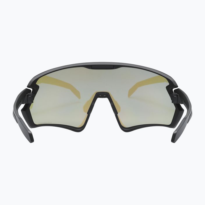 Cyklistické brýle UVEX Sportstyle 231 2.0 P black mat/mirror blue 53/3/029/2240 9