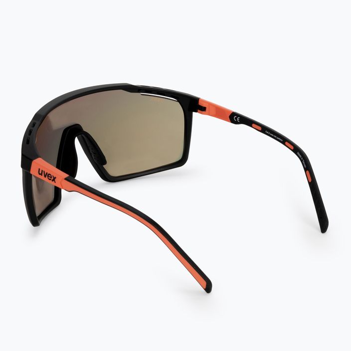 UVEX Mtn Perform black red mat/mirror red sluneční brýle 53/3/039/2316 2