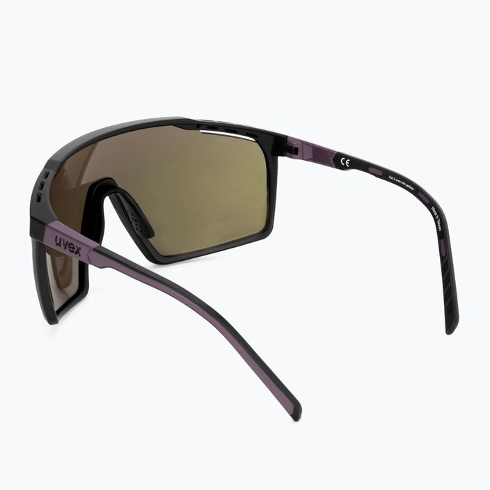 UVEX Mtn Perform black purple mat/mirror purple sluneční brýle 53/3/039/2116 2