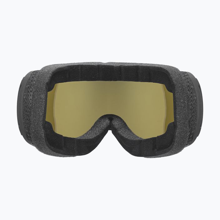UVEX Downhill 2100 CV lyžařské brýle černé matné/zrcadlové bílé/colorvision zelené 3