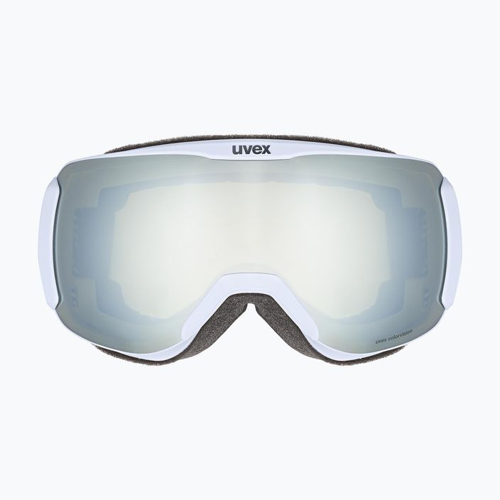 Dámské lyžařské brýle UVEX Downhill 2100 CV WE S2 arctic blue matt/mirror white/colorvision green 2