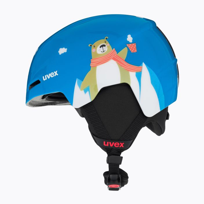 Dětská lyžařská helma UVEX Viti blue bear 5