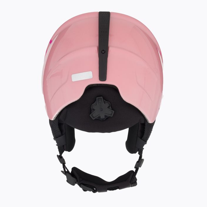 UVEX dětská lyžařská helma Viti pink puzzle 3